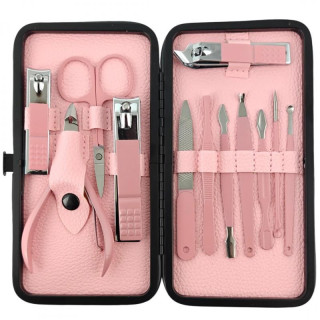 Roza set za manikuro in pedikuro 12 v 1