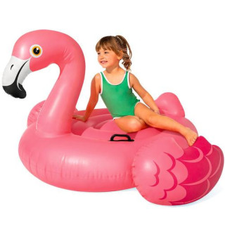 Napihljiv roza flamingo