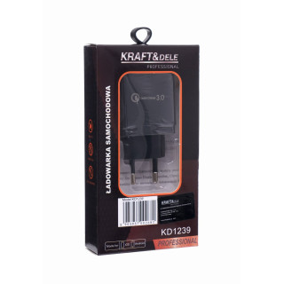 Hitri omrežni polnilnik QUICK CHARGE 3.0 KD1239