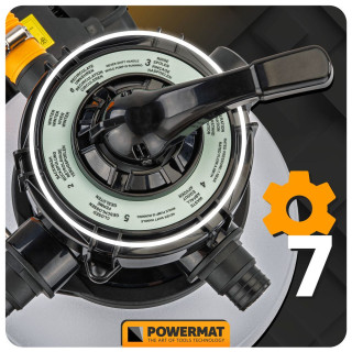 Črpalka za pesek v bazenu PM-PPDB-550J