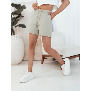 Ženske kratke hlače iz pistacijevega bombaža SY0330