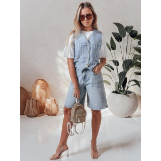 Svetlo modre kavbojke do kolen SY0480