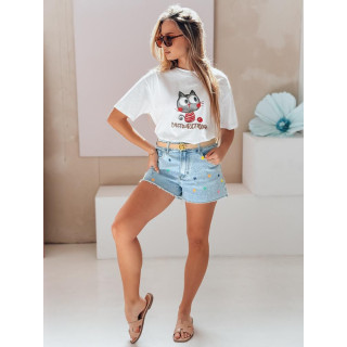 Ženske kavbojke s pisanimi zvezdicami SY0463