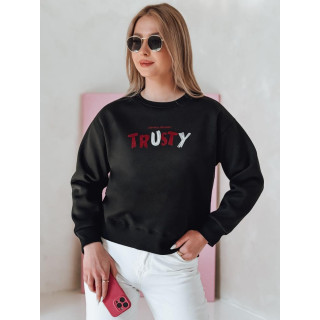 Črna ženska jopa z vezenjem BY1408