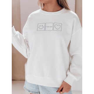 Bela ženska jopa z vezenjem BY1514