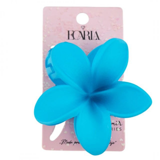 Modra mat sponka za lase - cvet