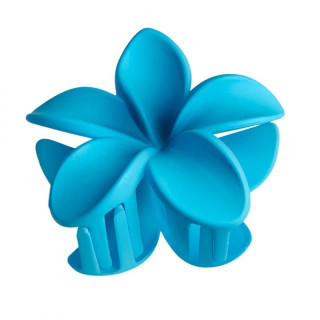 Modra mat sponka za lase - cvet