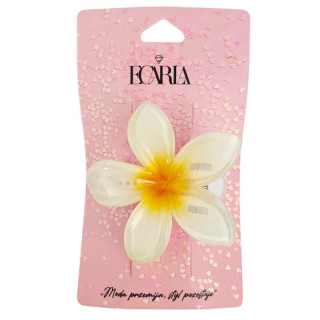 Rumena ombre sponka za lase - cvet