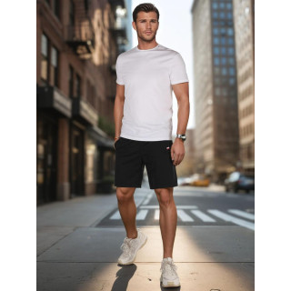 Moške črne trenirke SX2486