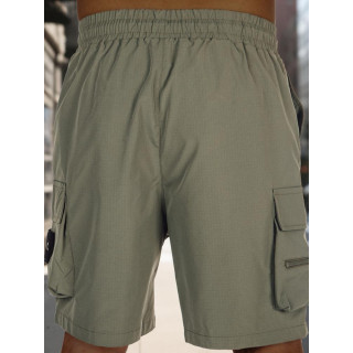 Moške zelene kratke hlače z žepi SX2504