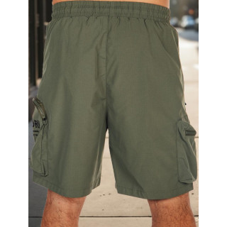 Moške zelene kratke hlače z žepi SX2510