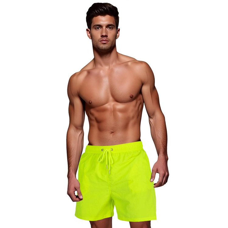 Moške kopalke v neonsko rumeni barvi SX2469