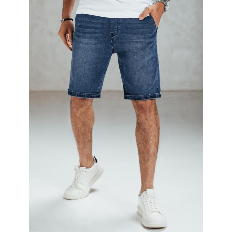 Moške modre jeans kratke hlače SX2502