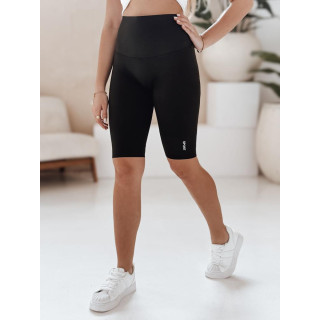 Ženske črne kolesarske kratke hlače SY0424