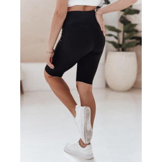 Ženske črne kolesarske kratke hlače SY0424
