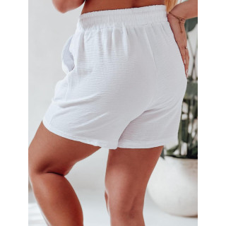 Ženske ohlapne bele kratke hlače SY0444