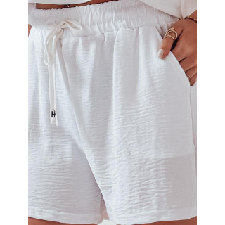 Ženske ohlapne bele kratke hlače SY0444