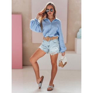 Ženske kavbojke s pasom SY0483