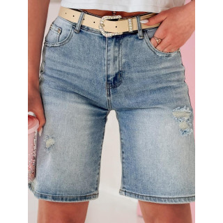 Ženske kavbojke s pasom SY0476