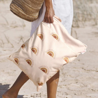 Bež vodoodporna torba z zadrgo