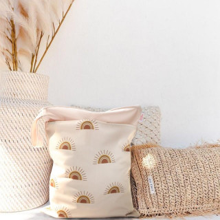 Bež vodoodporna torba z zadrgo