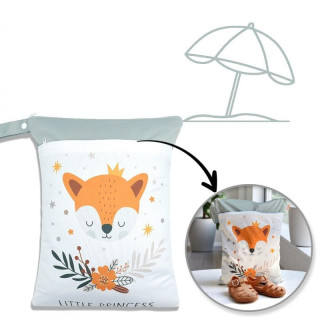 Vodoodporna torba z zadrgo in potiskom