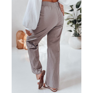 Ženske sive hlače iz blaga UY2650