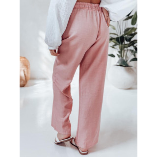 Roza široke ženske hlače UY2663