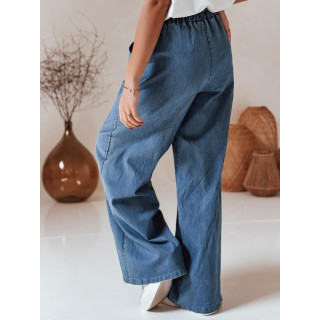 Ženske široke temno modre kavbojke UY2718