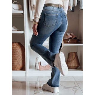 Modre ženske razširjene kavbojke UY2466