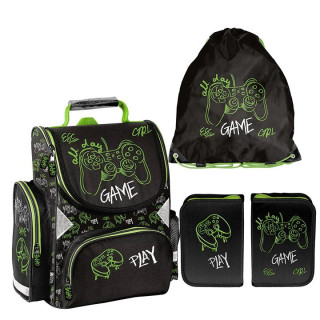 Šolski komplet za fante iz vrhunske aktovke, torbe in peresnice