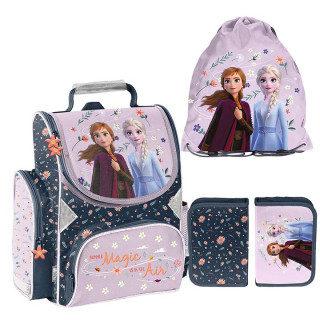Šolski komplet FROZEN iz vrhunske aktovke, torbe in peresnice
