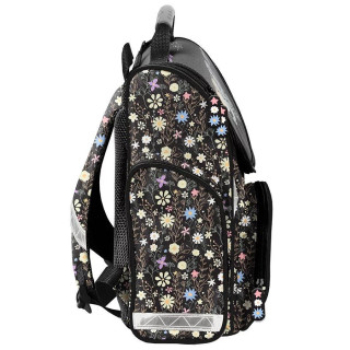 Črn šolski komplet MINNIE iz vrhunske aktovke, torbe in peresnice