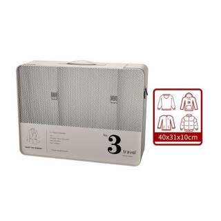 Potovalni set s kremo, 7 kozmetičnih torbic