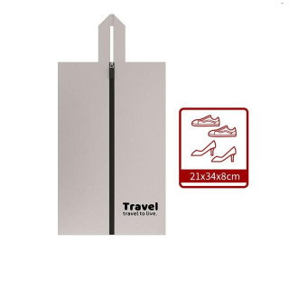 Potovalni set 7 kozmetičnih torbic v črni barvi