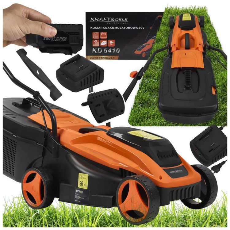 Akumulatorska kosilnica 20V 6Ah 30L KD5410