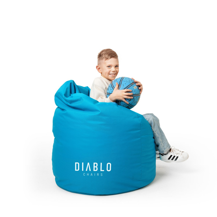 Modra otroška vreča za sedenje Kido znamke Diablo