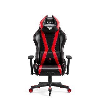 DIABLO X-Horn 2.0 črno-rdeč otroški gaming stol