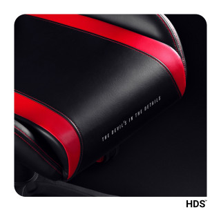 DIABLO X-Horn 2.0 črno-rdeč otroški gaming stol