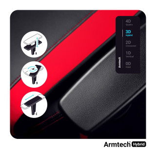 DIABLO X-Horn 2.0 črno-rdeč otroški gaming stol