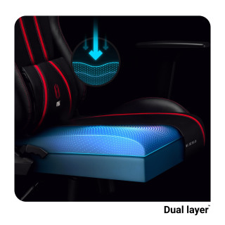 Črno-rdeč otroški gaming stol DIABLO X-One 2.0