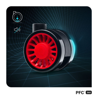 Črno-rdeč otroški gaming stol DIABLO X-One 2.0