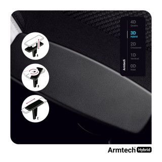 DIABLO X-Player 2.0 otroški črno-bel gaming stol