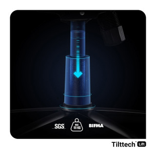 DIABLO X-Player 2.0 otroški črno-bel gaming stol