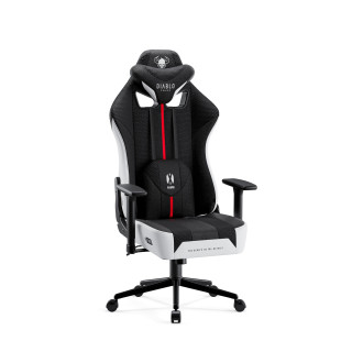 DIABLO X-Player 2.0 otroški črno-bel gaming stol