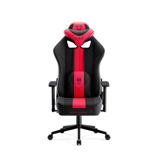 Otroški stol DIABLO X-Player 2.0 škrlatno siv