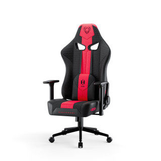 Otroški stol DIABLO X-Player 2.0 škrlatno siv