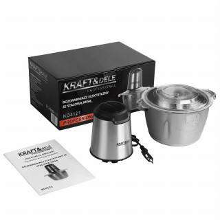 Električni sekljalnik mesa in zelenjave 2L KD4121