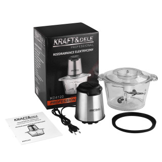 Električni sekljalnik mesa in zelenjave 2L KD4120