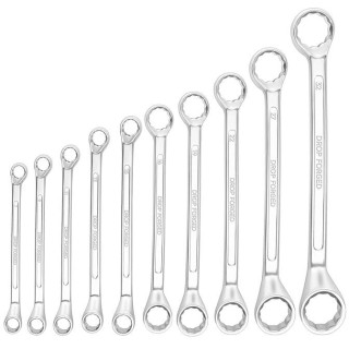 Dvostranski obročni ključi 10 kosov KD10929